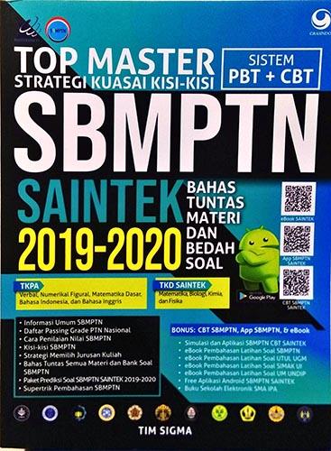 Top Master Strategi Kuasai Kisi - Kisi SBMPTN SAINTEK 2019 - 2020